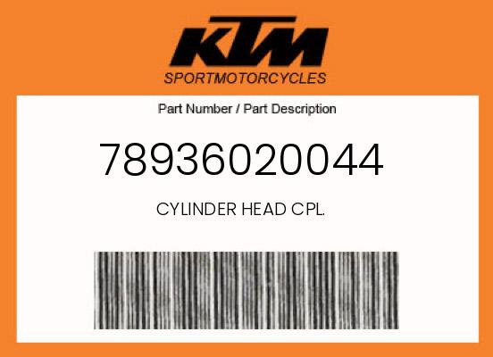 0 Husqvarna OEM Part 78936020044