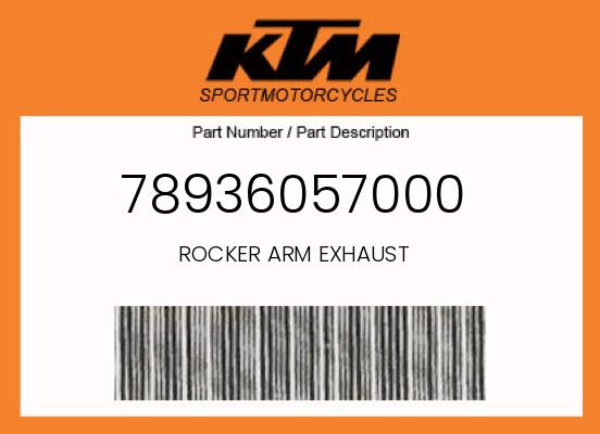 0 KTM OEM Part 78936057000