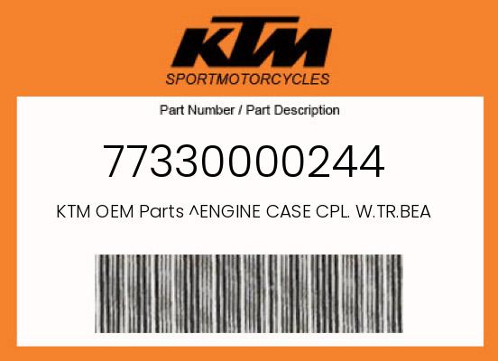 ^ENGINE CASE CPL. W.TR.BEAR. 0 undefined