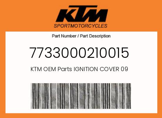 0 KTM OEM Part 7733000210015