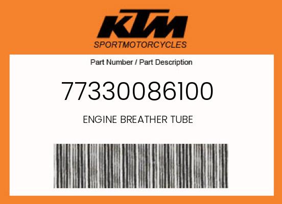 0 KTM OEM Part 77330086100