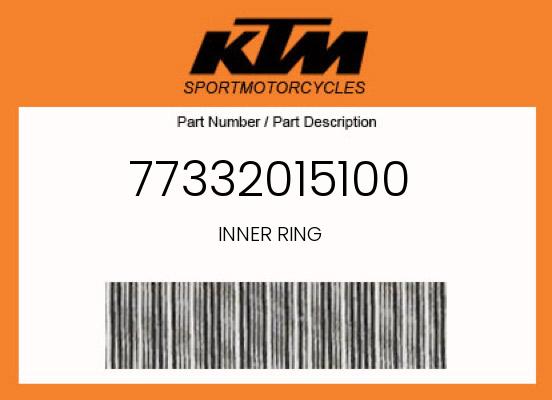 0 KTM OEM Part 77332015100