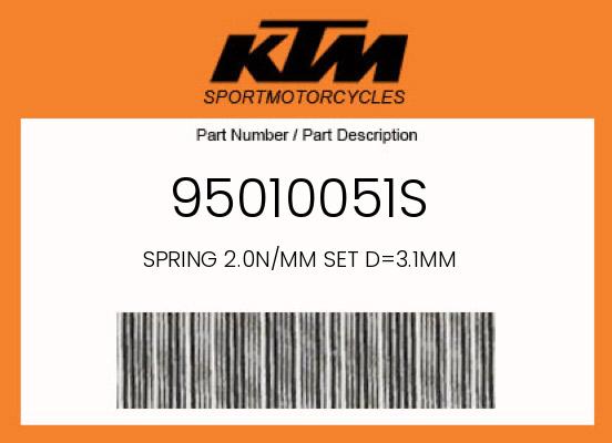 0 Gasgas OEM Part 95010051S