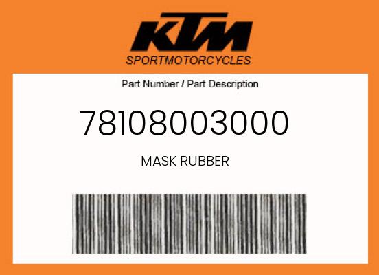 MASK RUBBER undefined
