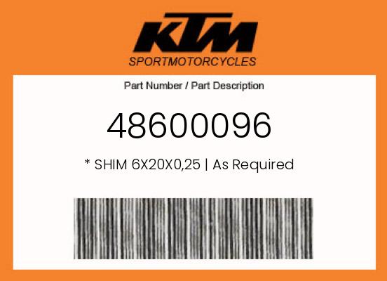 0 Husqvarna OEM Part 48600096