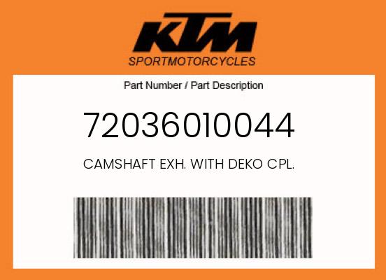 0 Husqvarna OEM Part 72036010044