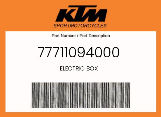 OEM Electric Box for KTM 200 XC-W/250 XC-W/300 XC-W & Husqvarna FC 250/FE 250/FE 350 - 77711094000 undefined