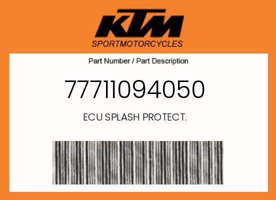 0 KTM OEM Part 77711094050