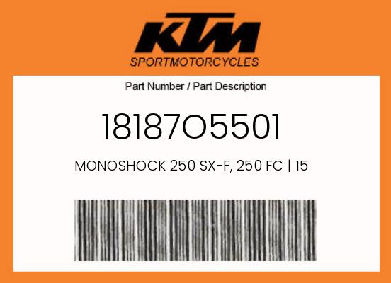 0 Husqvarna OEM Part 18187O5501