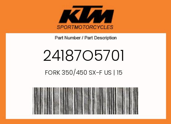 FORK 350/450 SX-F US | 15 undefined