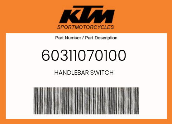 HANDLEBAR SWITCH undefined