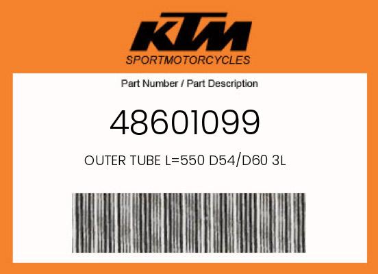 0 KTM OEM Part 48601099