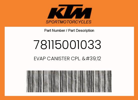 0 Husqvarna OEM Part 78115001033
