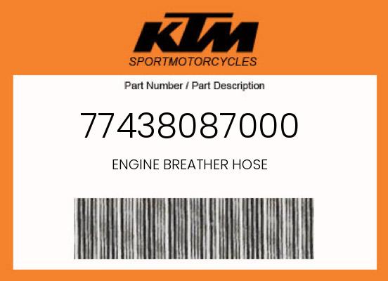 0 KTM OEM Part 77438087000