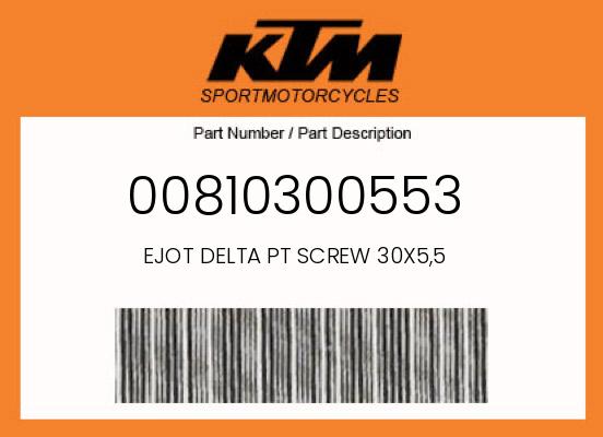 0 Husqvarna OEM Part 00810300553