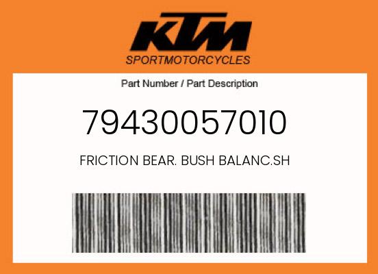 0 Husqvarna OEM Part 79430057010