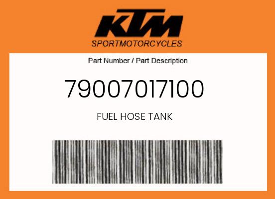 0 KTM OEM Part 79007017100