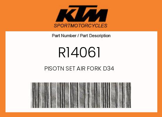 2017 KTM 450XCF OEM Part R14061
