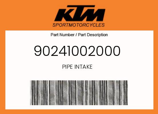 OEM Intake Pipe for KTM 390 Duke/RC 390 & Husqvarna Svartpilen 401 - 90241002000 undefined