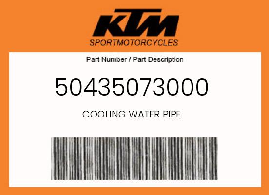 2018 KTM 450SXF OEM Part 50435073000