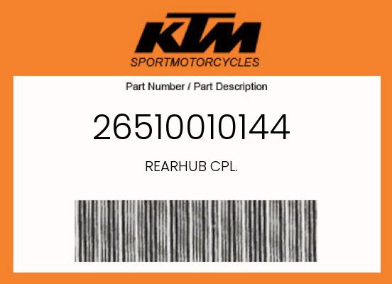 0 Husqvarna OEM Part 26510010144