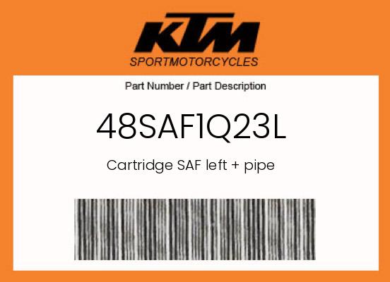 0 KTM OEM Part 48SAF1Q23L