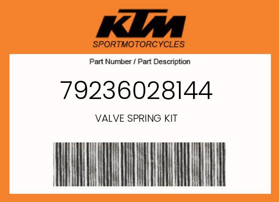 KTM OEM Valve Spring Kit 2017-2024 350 EXC-F & 350 XCF-W - 79236028144 undefined