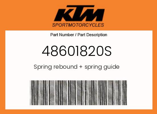 2017 KTM 150SX OEM Part 48601820S