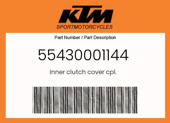 Inner clutch cover cpl.