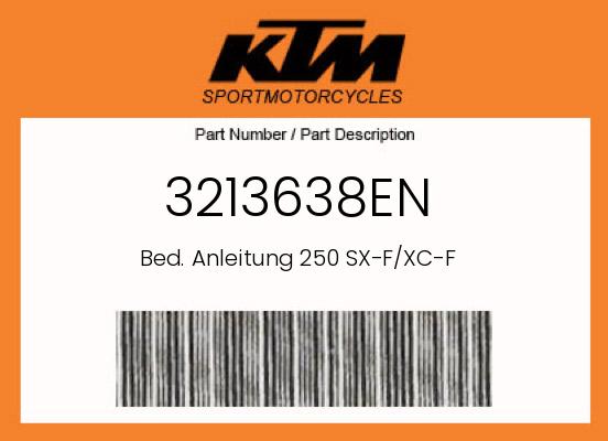 0 KTM OEM Part 3213638EN