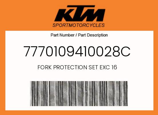 FORK PROTECTION SET EXC 16 undefined