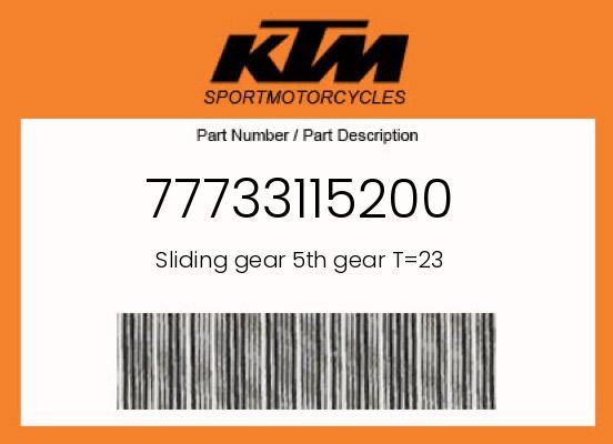 0 Husqvarna OEM Part 77733115200