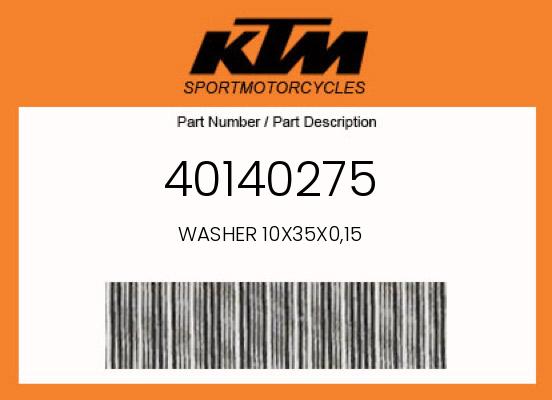 0 Husqvarna OEM Part 40140275