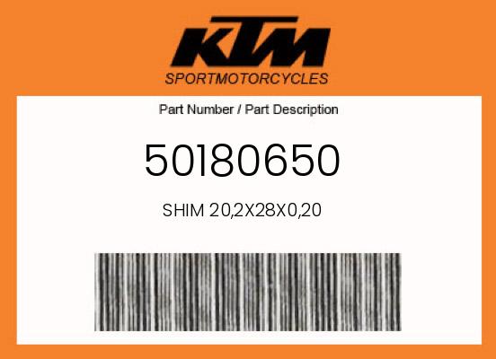 0 Husqvarna OEM Part 50180650