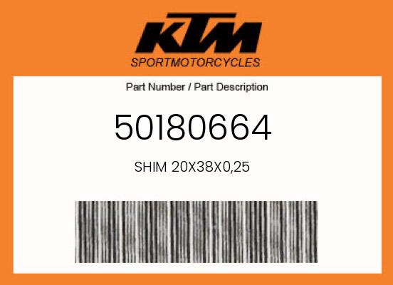 0 Husqvarna OEM Part 50180664