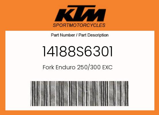 0 KTM OEM Part 14188S6301