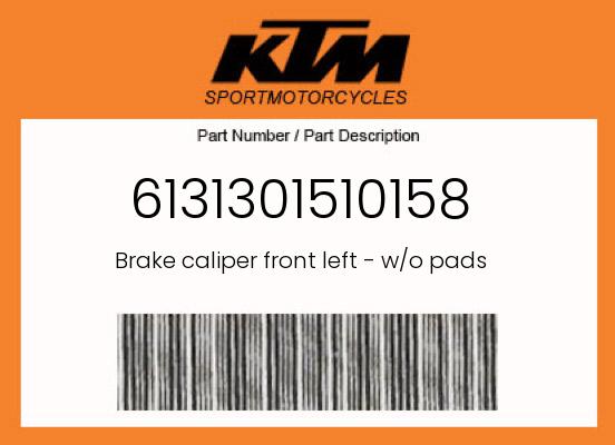 0 Husqvarna OEM Part 6131301510158