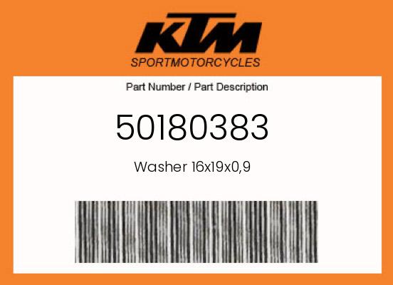 0 Gasgas OEM Part 50180383