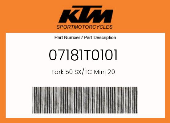 Fork 50 SX/TC Mini 20 undefined