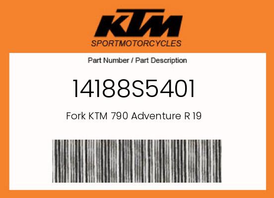 0 KTM OEM Part 14188S5401