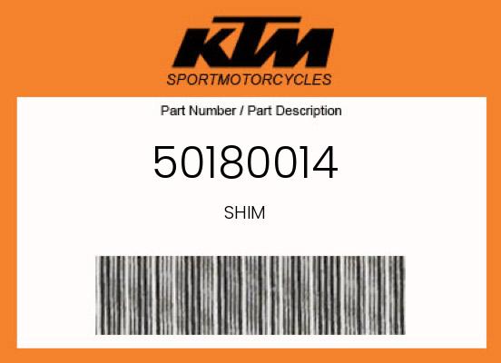 0 Gasgas OEM Part 50180014