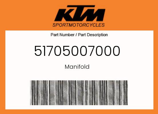 0 KTM OEM Part 51705007000