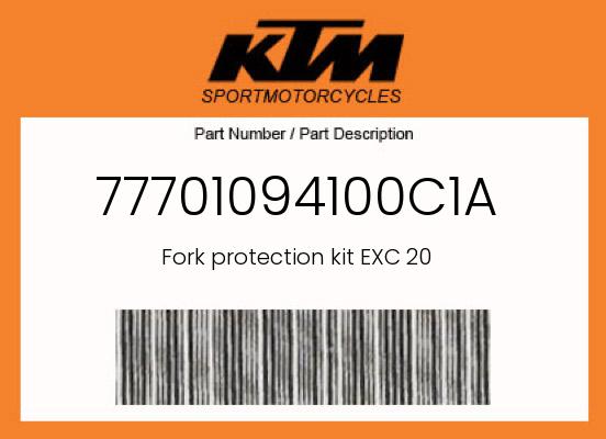 0 KTM OEM Part 77701094100C1A