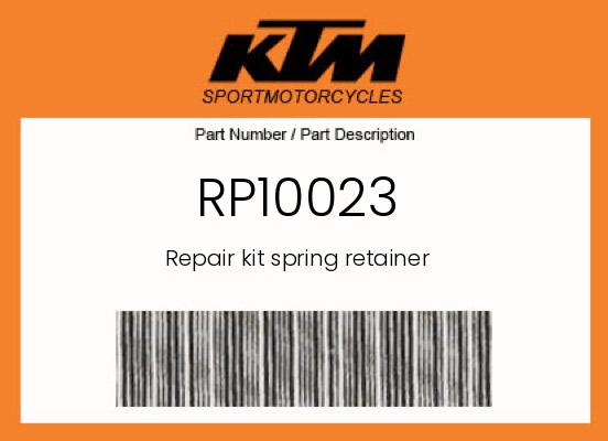 0 KTM OEM Part RP10023