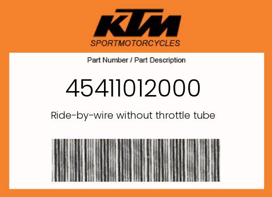 OEM Ride-by-wire without throttle tube for KTM SX-E/EE, Husqvarna EE & GasGas MC-E - 45411012000 undefined