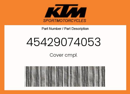 0 KTM OEM Part 45429074053