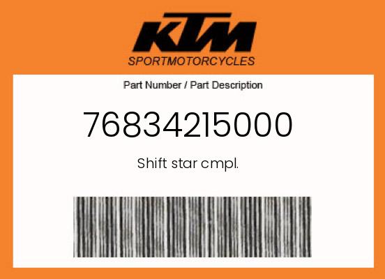 Shift star cmpl. undefined