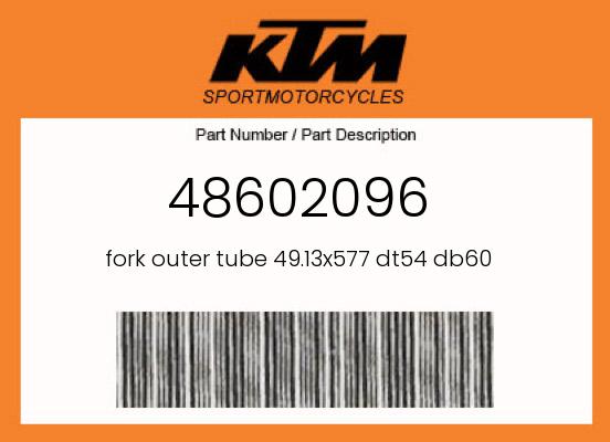 2017 KTM 450XCF OEM Part 48602096