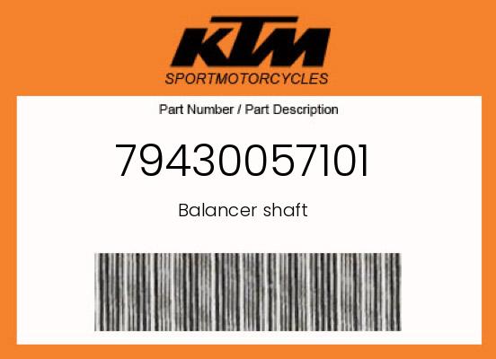 0 Husqvarna OEM Part 79430057101