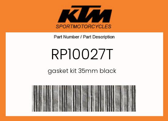 2020 KTM 65SX OEM Part RP10027T